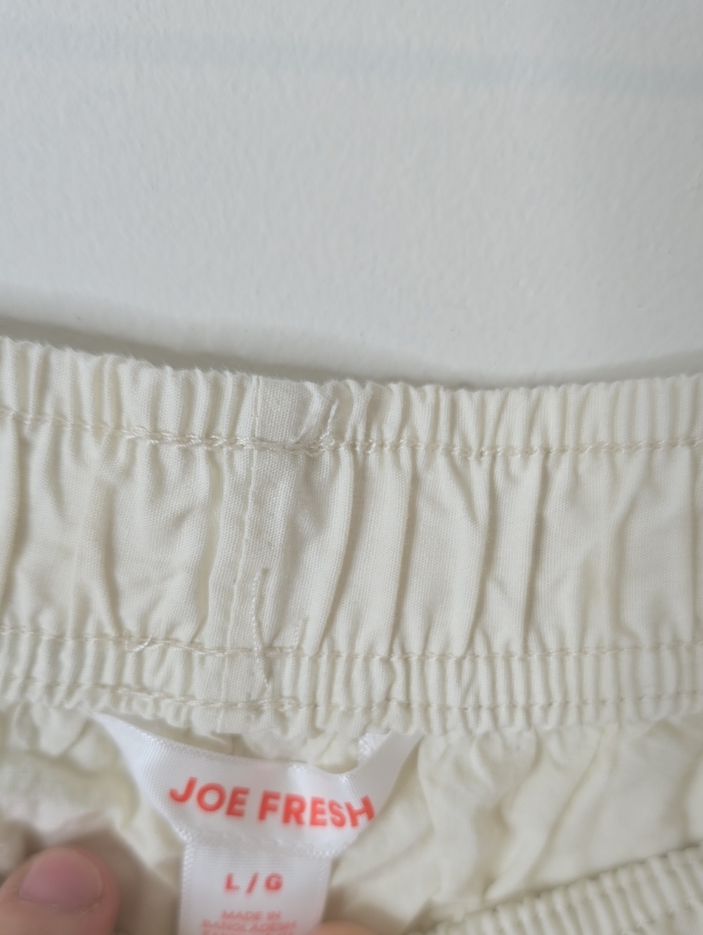 Joe Fresh Cream Tiered 100% Cotton Maxi Skirt - Picture 7 of 8